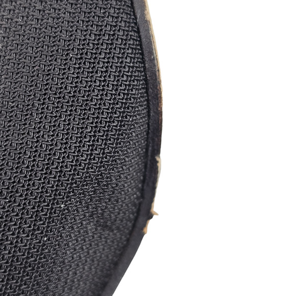 Shoes Stuart Weitzman black fabric square toe block heel pumps 7.5 - Picture 12 of 12